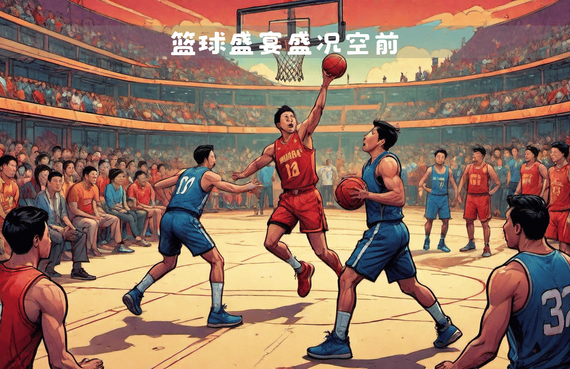中国篮球联赛各路强队实力对决，现场观众热情高涨的简单介绍
